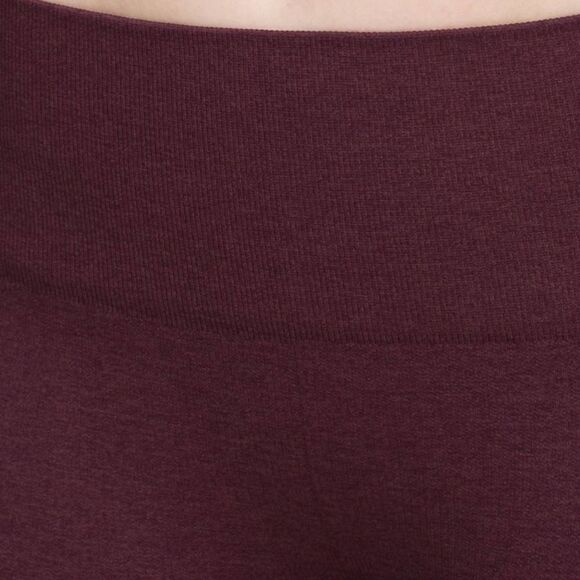 Lululemon In The Flow Crop II Heathered Bordeaux Drama Size 6 - Picture 10 of 11